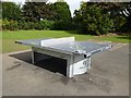 SJ8748 : Outdoor table tennis facility in Cobridge Park by Jonathan Hutchins