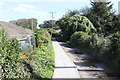 Path by the recycling centre