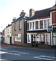 SO6101 : A48 direction signs facing Church Road, Aylburton by Jaggery