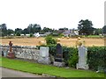 Graves at Kinloss Abbey