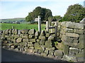 Stile on Hebden Royd FP59 at Hathershelf Lane, Mytholmroyd