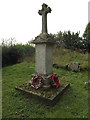 TM1686 : Tivetshall St Margaret War Memorial by Geographer