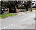 Newton boundary sign, Porthcawl