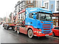 Moffat High Street -Empty Logging Lorry