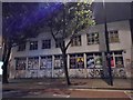 Derelict office block on Cambridge Heath Road