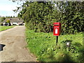TM0592 : Entrance to Shrublands & Puddledock Postbox by Geographer