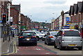 Traffic on the A59 in Walton, Liverpool