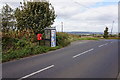 Telephone, post boxes on Hey Lane