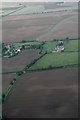 Looking up the Green Dike south of North Cockerington: aerial 2016