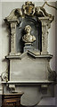 SK9348 : Memorial to Charles Hussey, St Vincent's church, Caythorpe by Julian P Guffogg