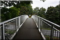 Footbridge over the A617 at Pleasley