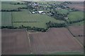 South Cockerington across Grayfleet Drain: aerial 2016