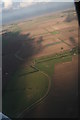 Grayfleet Drain from Grimoldby Ings eastwards: aerial 2016