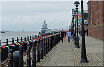 SJ3389 : Parade along the River Mersey, Liverpool by Mat Fascione