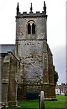 TA0817 : Thornton Curtis, St. Lawrence's Church: The c13th Early English tower by Michael Garlick