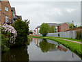 Canal approaching Kidderminster town centre, Worcestershire