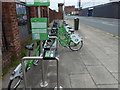 Liverpool?s citybike cycle hire station