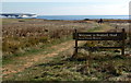 TV4997 : Sign at Seaford Head Local Nature Reserve by PAUL FARMER