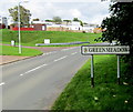 ST2794 : Greenmeadow boundary sign, Cwmbran by Jaggery
