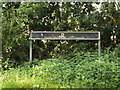 Goose Green Lane sign