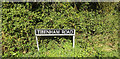 TM1589 : Tibenham Road sign by Geographer