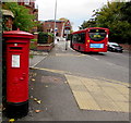 King George V pillarbox, Pillory Street, Nantwich