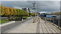 Riverside path towards city centre