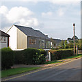 Worts Causeway: new houses nearing completion