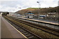 Recently-built platform 2, Tir-Phil railway station