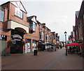 Pedestrianised part of Chester Street, Wrexham