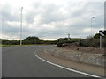 Roundabout at the entrance to Canterbury Industrial Park