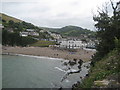 Mid tide at Combe Martin