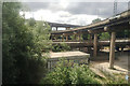 SP0990 : Spaghetti Junction from the train, Gravelly Hill, Birmingham by Robin Stott