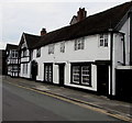 Black and white part of Hospital Street, Nantwich