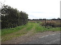 TM1787 : Prangle Lane Bridleway to the B1134 Station Road by Geographer