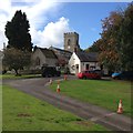 Thornborough church and village hall