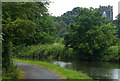 Towpath along the Leeds and Liverpool Canal