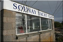 NX8354 : Solway Yacht Club by Richard Sutcliffe