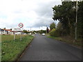 TM1791 : Entering Wacton on Hall Lane by Geographer