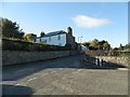 Road junction at Abernyte