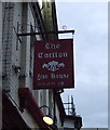 Sign for the Carlton public house, Lowestoft