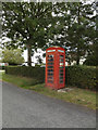 Telephone box on High Green