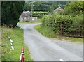 SN6778 : Minor road through Nantyronen, Ceredigion Wales by Derek Voller