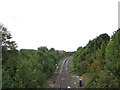 Railway towards Lowestoft