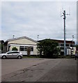 Lydney Telephone Exchange and mast