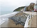 Where Victoria Terrace and Marine Terrace meet, Aberystwyth sea front