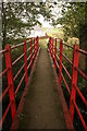 Footbridge over the New Abbey Pow Burn