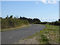 Bend on road near Wraywick Cottage