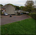 Side road to Melbourne Court and Canberra Close, Cwmbran