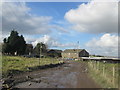 Approaching Whitfield Hall Farm